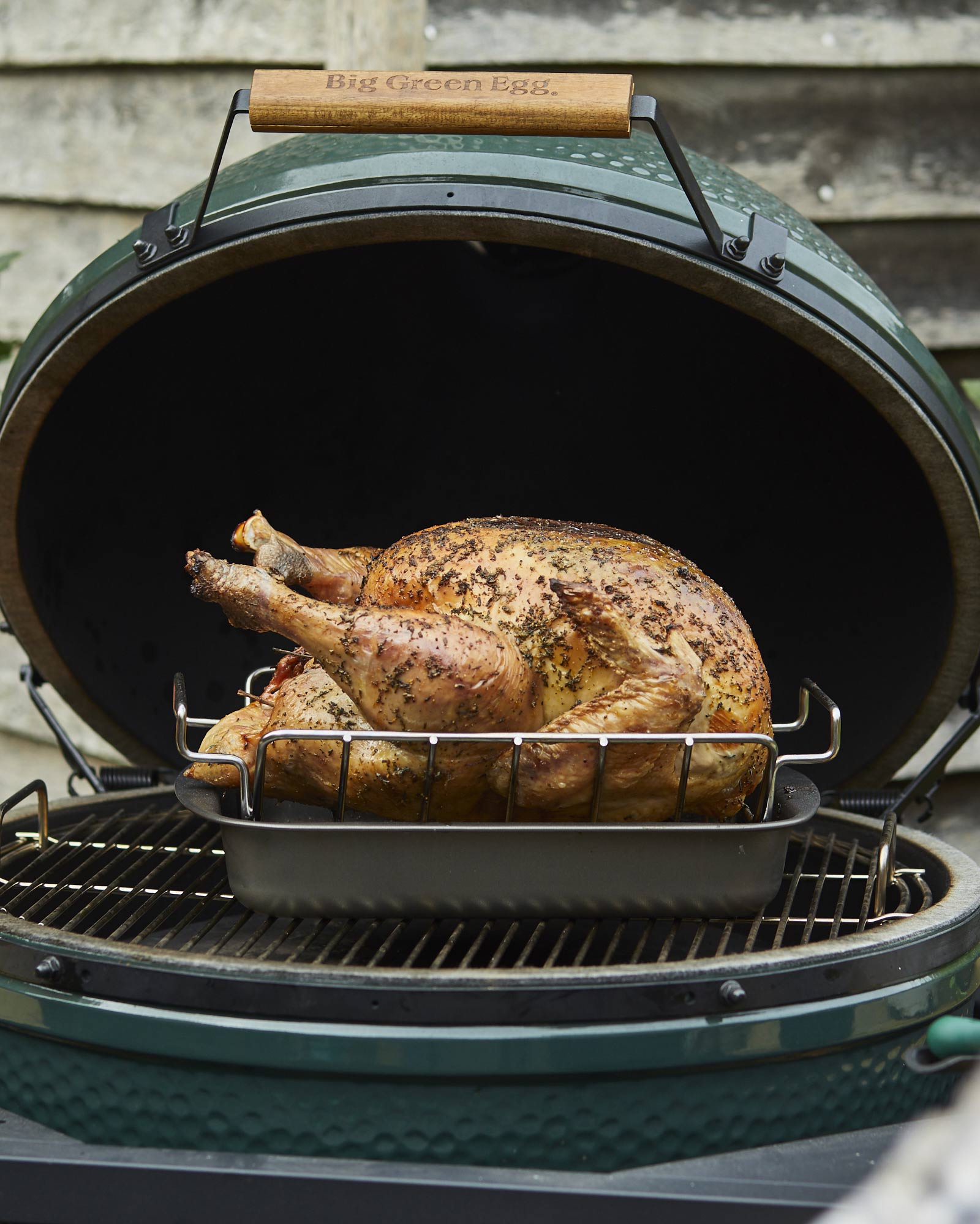 Marmalade Glazed Turkey with Rye Bread Sauce | Tom Kerridge 50 Recipes | Roasting | Turkey recipes | Big Green Egg