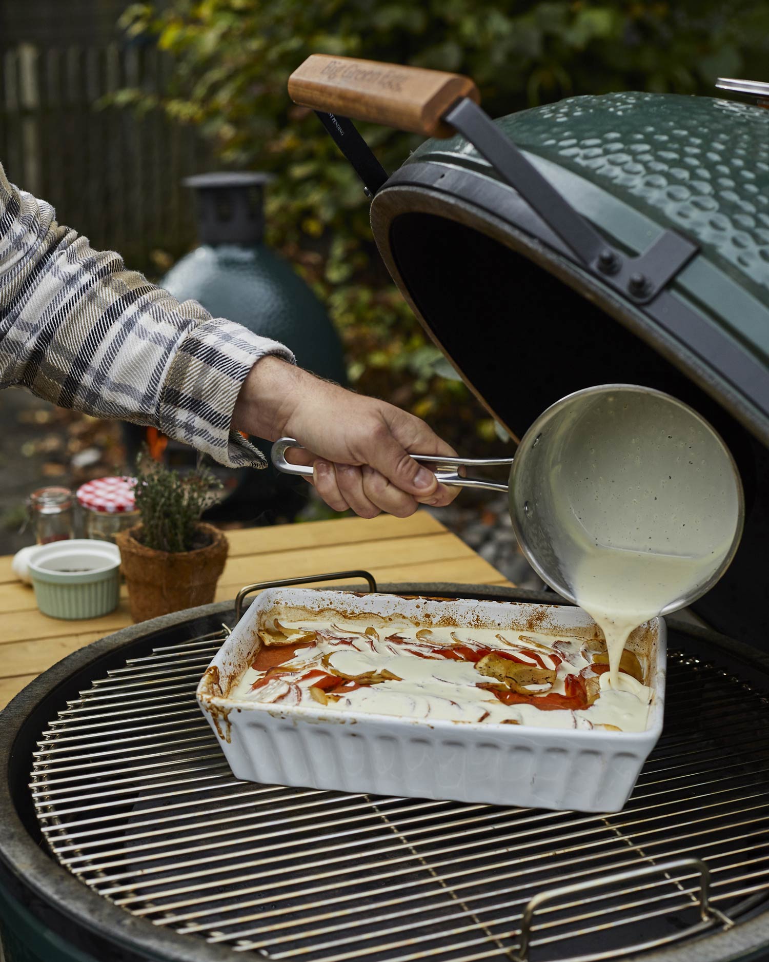 Root Vegetable Boulangère | 50 Recipes Tom Kerridge | Vegetarian | Roasting recipes | Big Green Egg