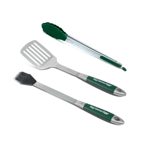3 Piece BBQ Tool Kit | Utensils | Accessories | Big Green Egg