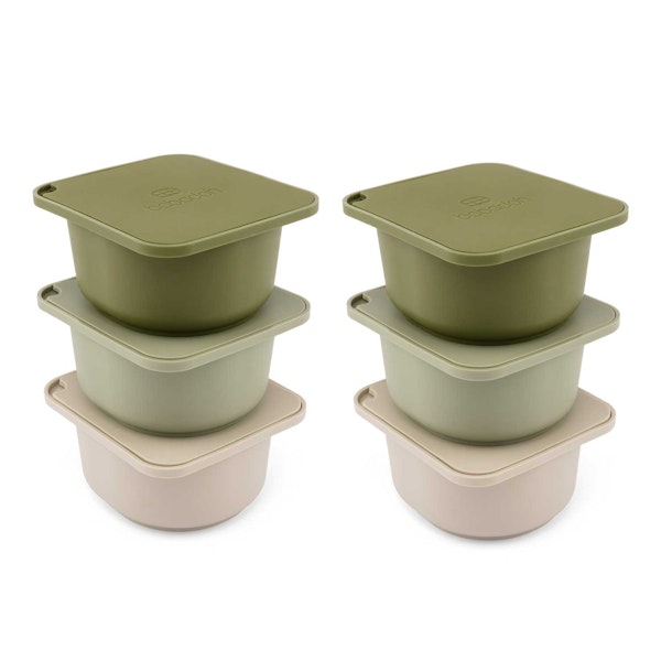 BABADOH DOUGH PROOFING CONTAINERS X 6