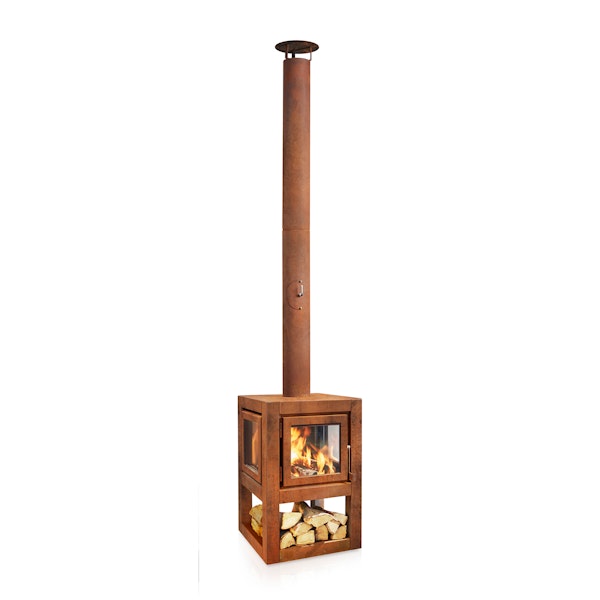 RB73 QUARUBA OUTDOOR FIREPLACE LARGE