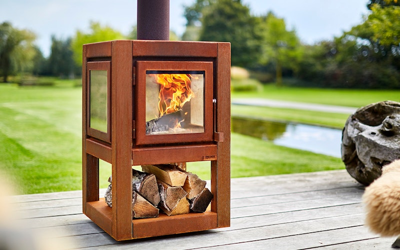 RB73 QUARUBA OUTDOOR FIREPLACE | Outdoor Heating | Big Green Egg