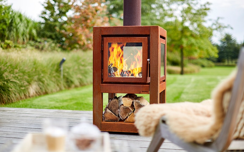 RB73 QUARUBA OUTDOOR FIREPLACE | Outdoor Heating | Big Green Egg