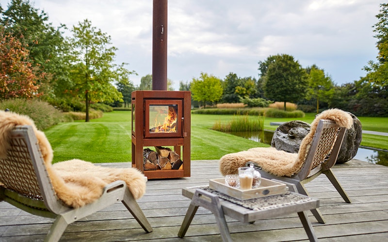 RB73 QUARUBA OUTDOOR FIREPLACE | Outdoor Heating | Big Green Egg