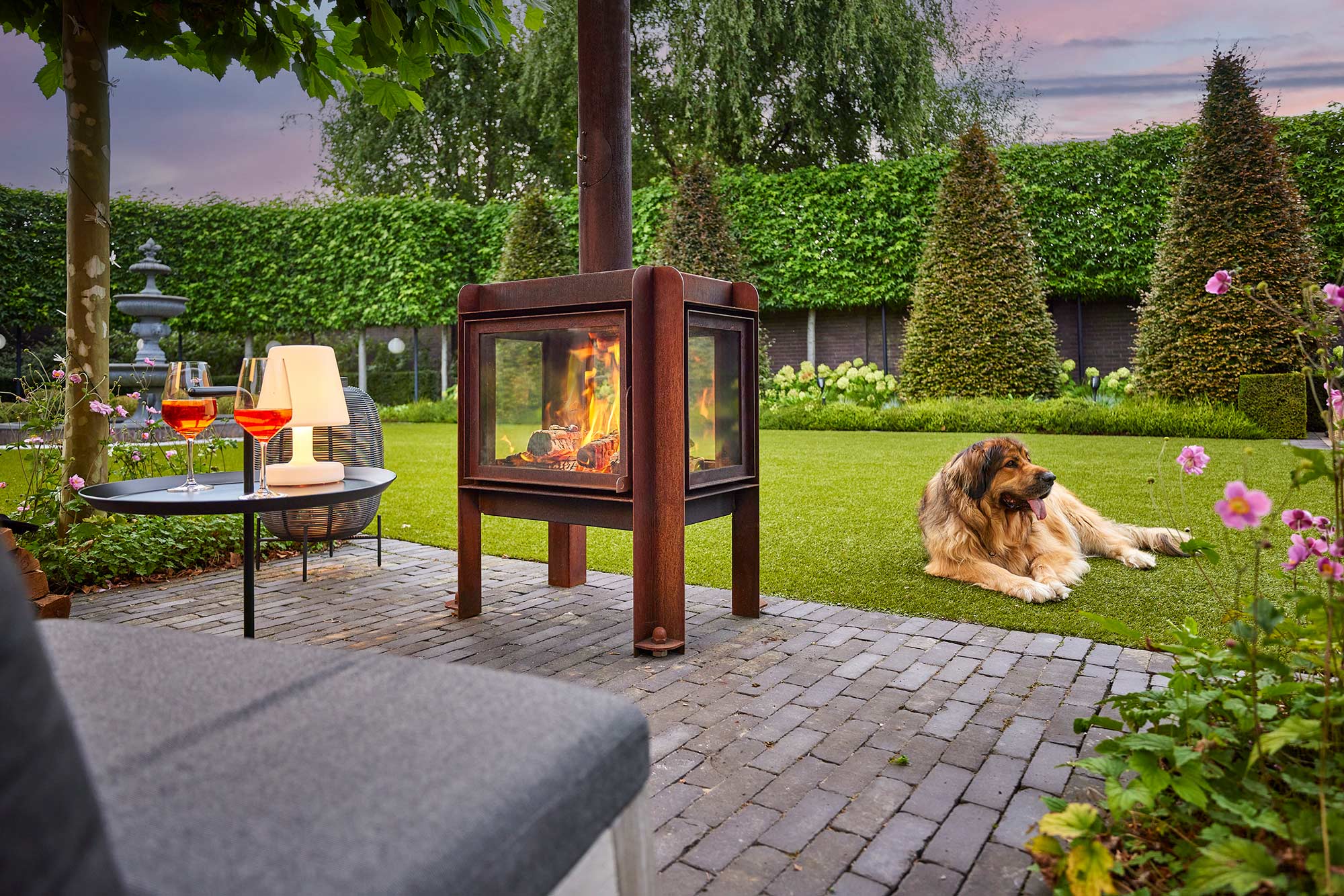 RB73 FENNEK 80 OUTDOOR FIREPLACE | Outdoor heating | Big Green Egg