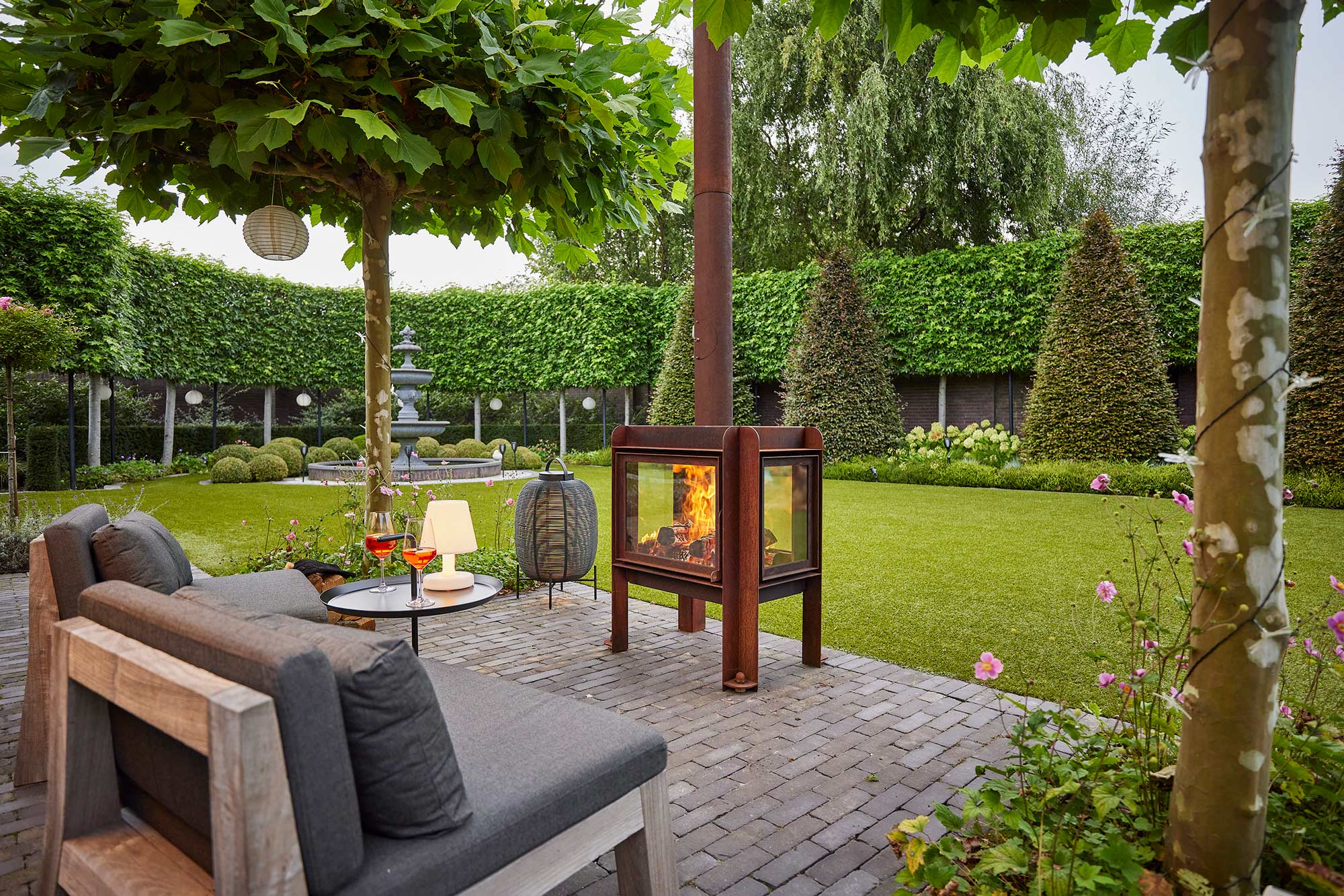 RB73 FENNEK 80 OUTDOOR FIREPLACE | Outdoor heating | Big Green Egg