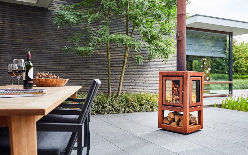 RB73 QUARUBA OUTDOOR FIREPLACE | Outdoor Heating | Big Green Egg