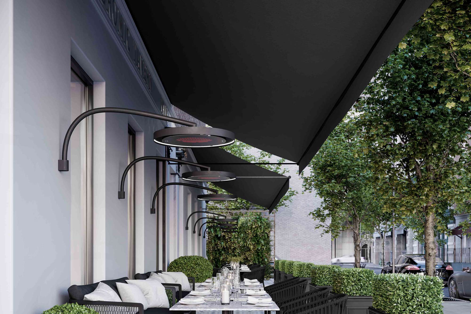 Bromic Eclipse Wall Mount | Outdoor heating & living | Big Green Egg