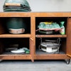 Corten Steel Kitchen for Large Big Green Egg  | Bases | Big Green Egg