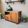Corten Steel Kitchen for Large Big Green Egg  | Bases | Big Green Egg