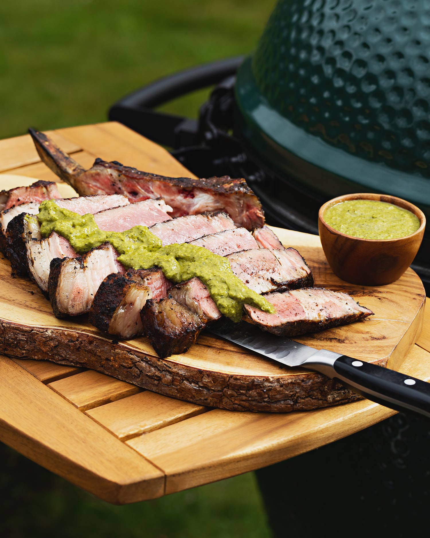 Simon Rogan rib of beef | Big Green Egg