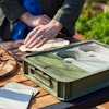 BABADOH DOUGH PROOFING TRAY WITH WALNUT BOARD | Bubadoh proofing containers  | Pizza Accessories | Big Green Egg