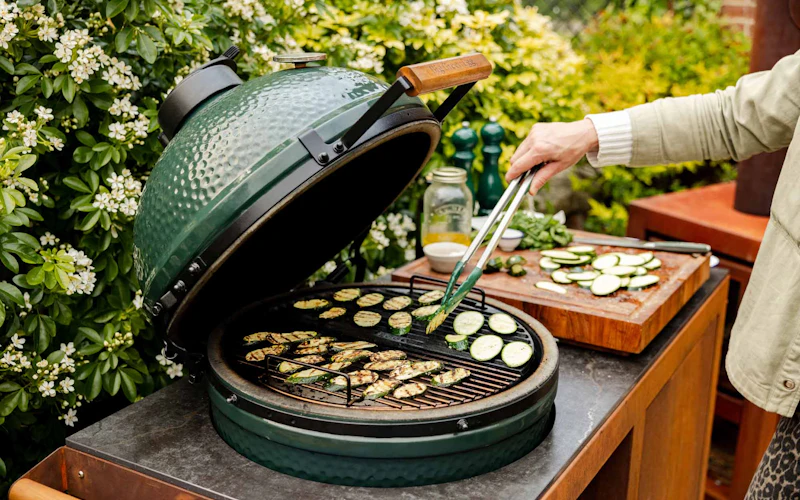 Corten Steel Kitchen for Large Big Green Egg | Bases | Big Green Egg