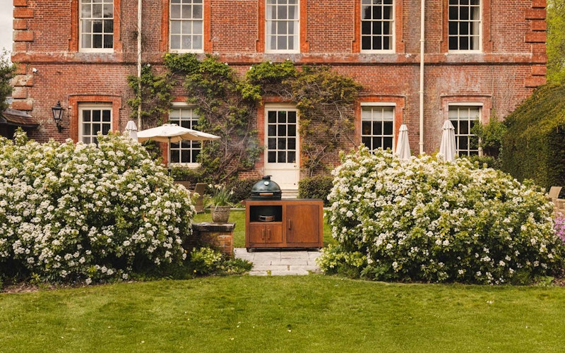 Corten Steel Kitchen for Large Big Green Egg  | Bases | Big Green Egg