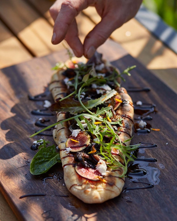 Garden Paradise: Tom Massey | Mushroom Flatbread | Baking | Roasting | Vegetarian Chelsea Flower Show 2025 | Big Green Egg