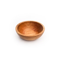 TEAK SERVING BOWLS 25cm