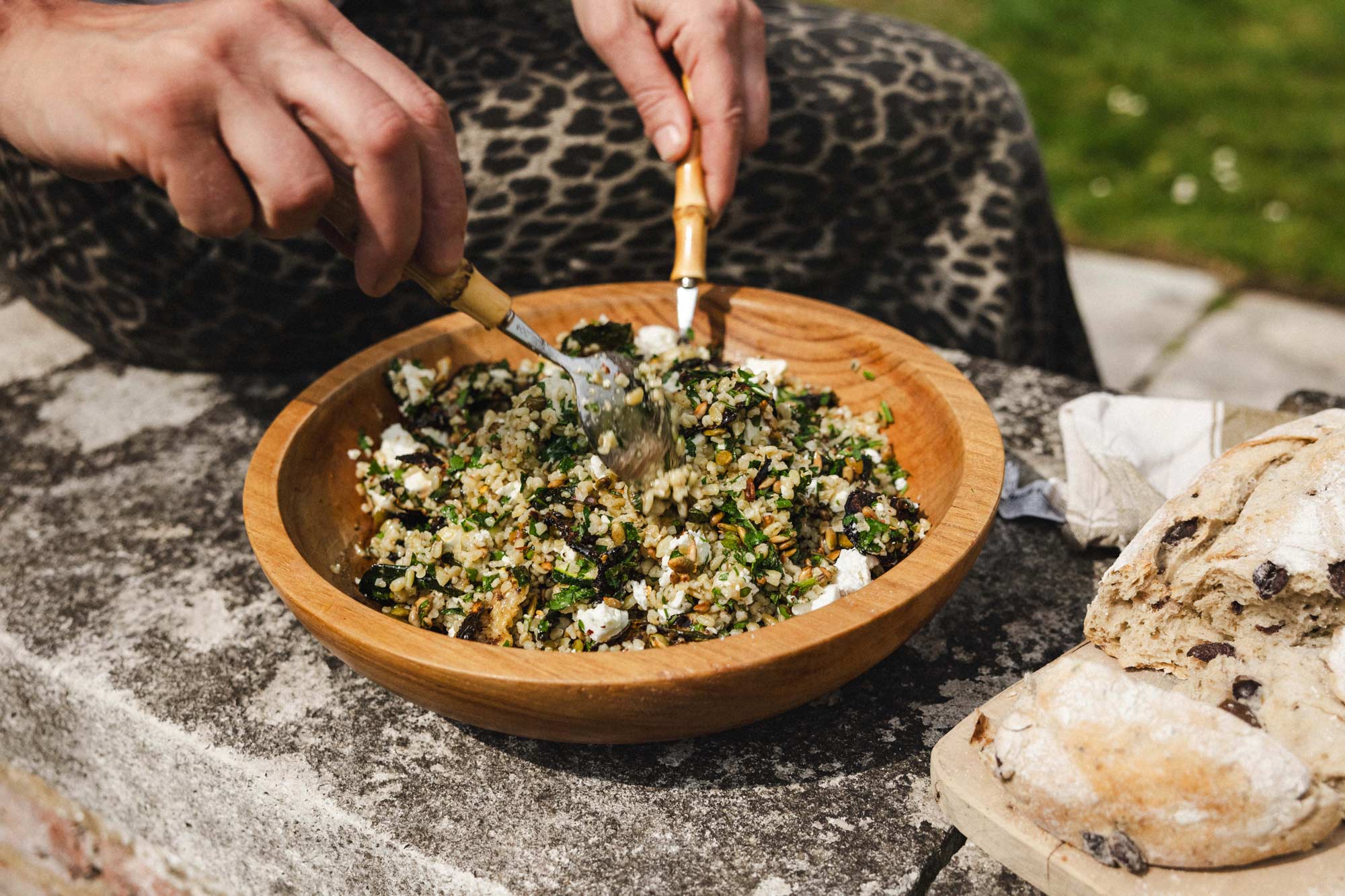 Teak Serving Bowls | Utensils | Lifestyle | Big Green Egg