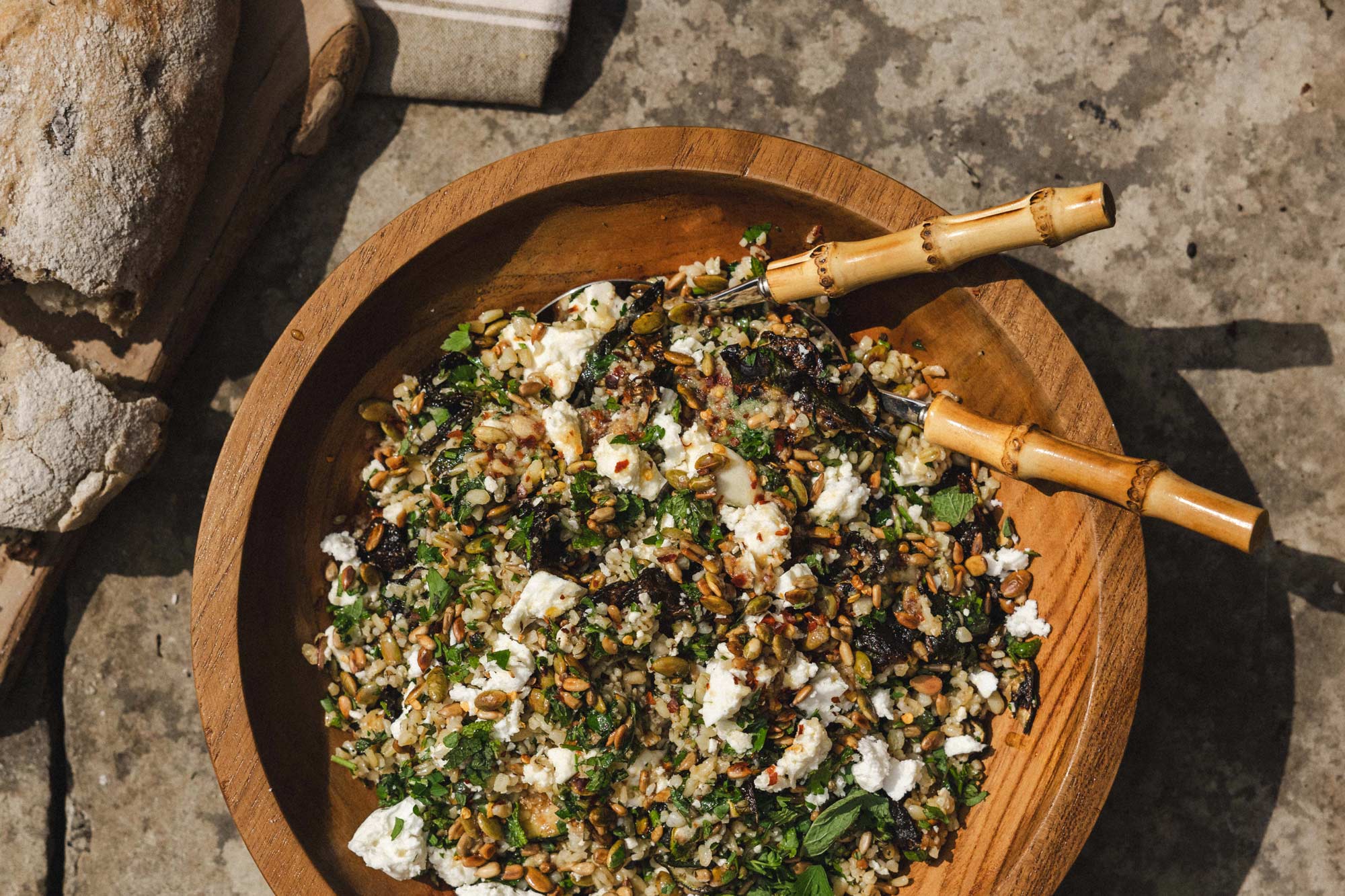 Teak Serving Bowls | Utensils | Lifestyle | Big Green Egg