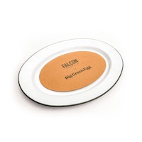 FALCON ENAMELWARE X BIG GREEN EGG OVEN TO TABLE PLATE