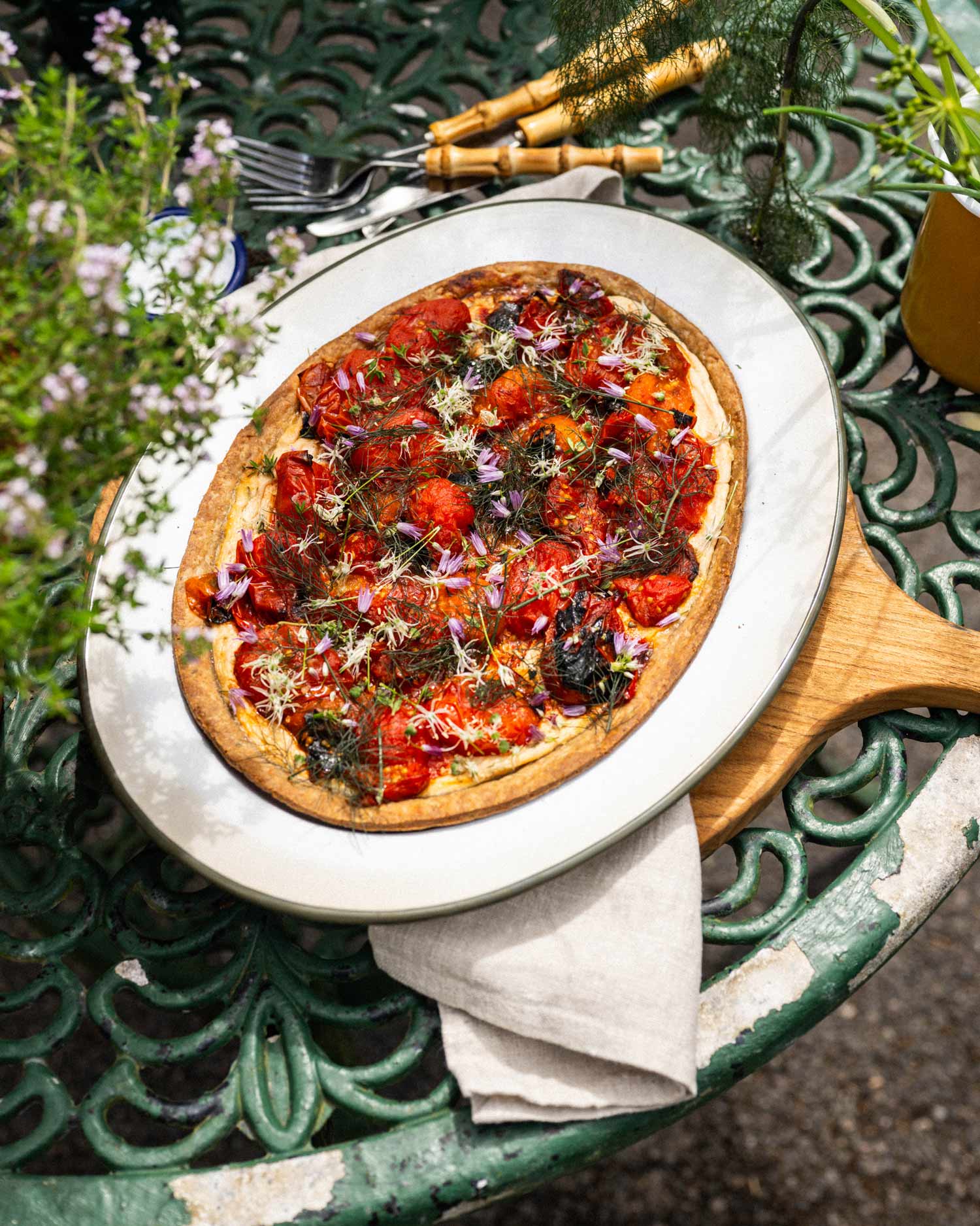 Falcon Enamelware X Big Green Egg Oven To Table Plate