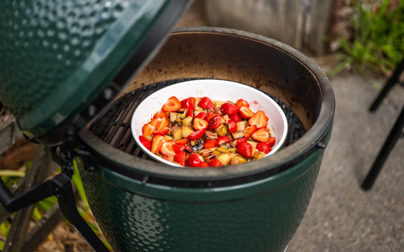 Falcon Enamelware X Big Green Egg Oven To Table Dish