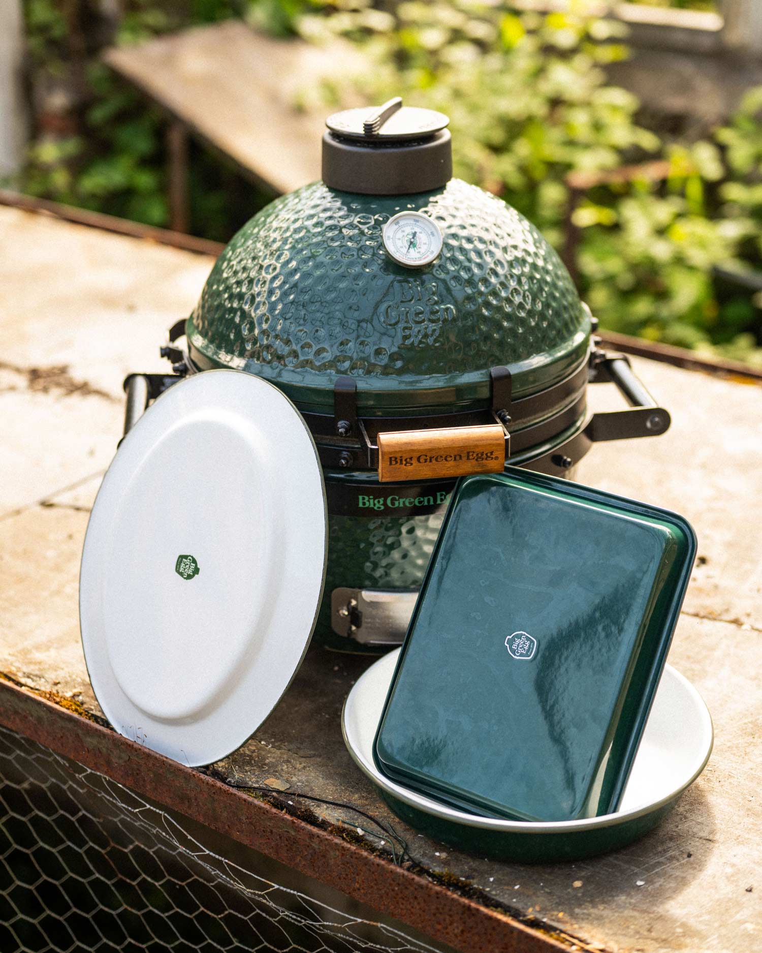 Falcon Enamelware X Big Green Egg Oven To Table Bundle