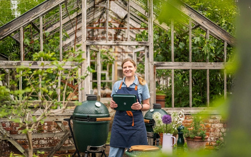 Falcon Enamelware X Big Green Egg Oven To Table X Chantelle Nicholson