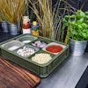 H DOUGH PROOFING TRAY WITH WALNUT BOARD | Bubadoh proofing containers  | Pizza Accessories | Big Green Egg