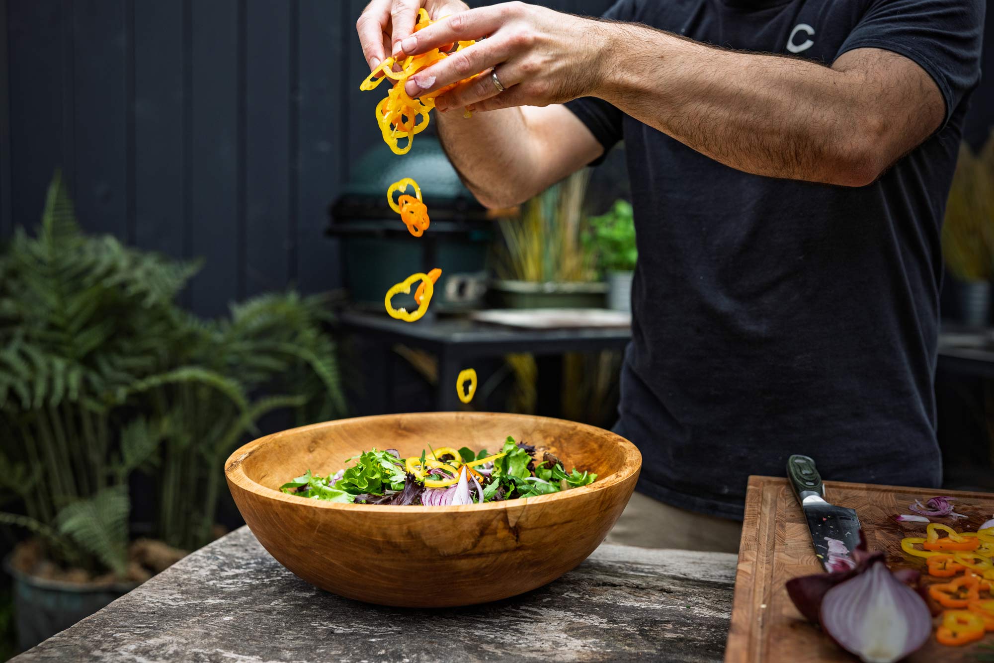 Teak Bowl | Tableware | Serving bowl | Big Green Egg