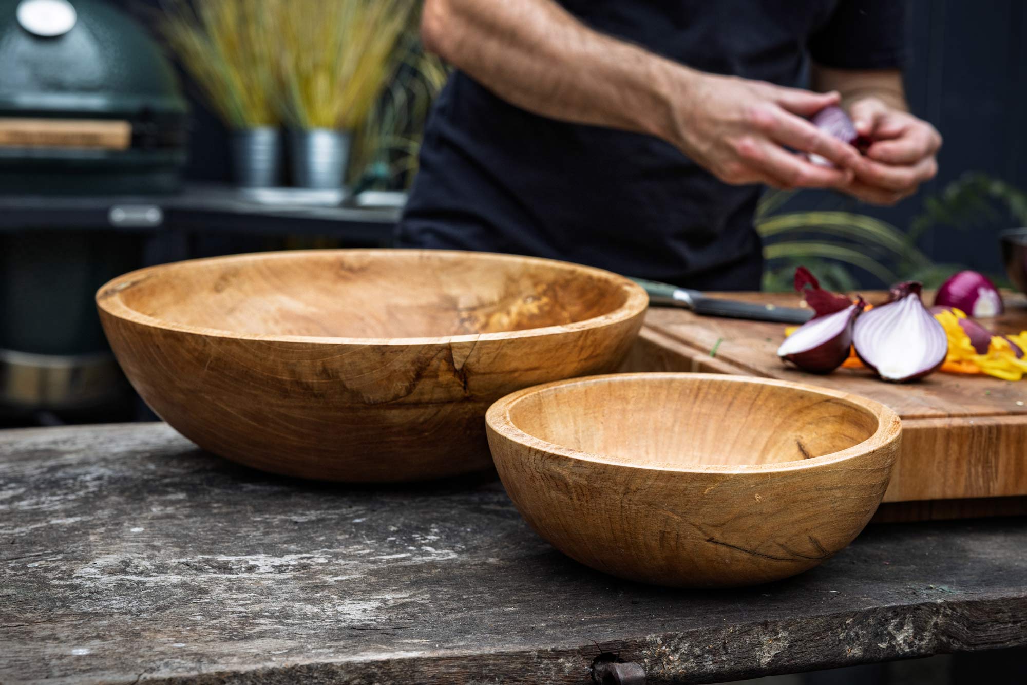 Teak Bowl | Tableware | Serving bowl | Big Green Egg