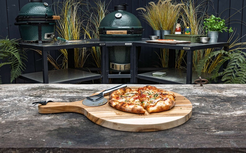 TEAK PIZZA SERVING BOARD | Utensils | Big Green Egg