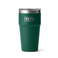 YETI x Big Green Egg Rambler Stackable Cup 20oz - Black Forest Green