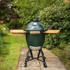 Large Big Green Egg Integgrated nest and shelves
