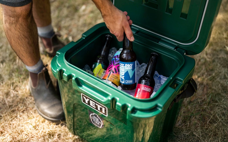 Yeti Roadie Cool Boxes | Roadie 24 Cool Box in Black Forest | Big Green Egg | Travel