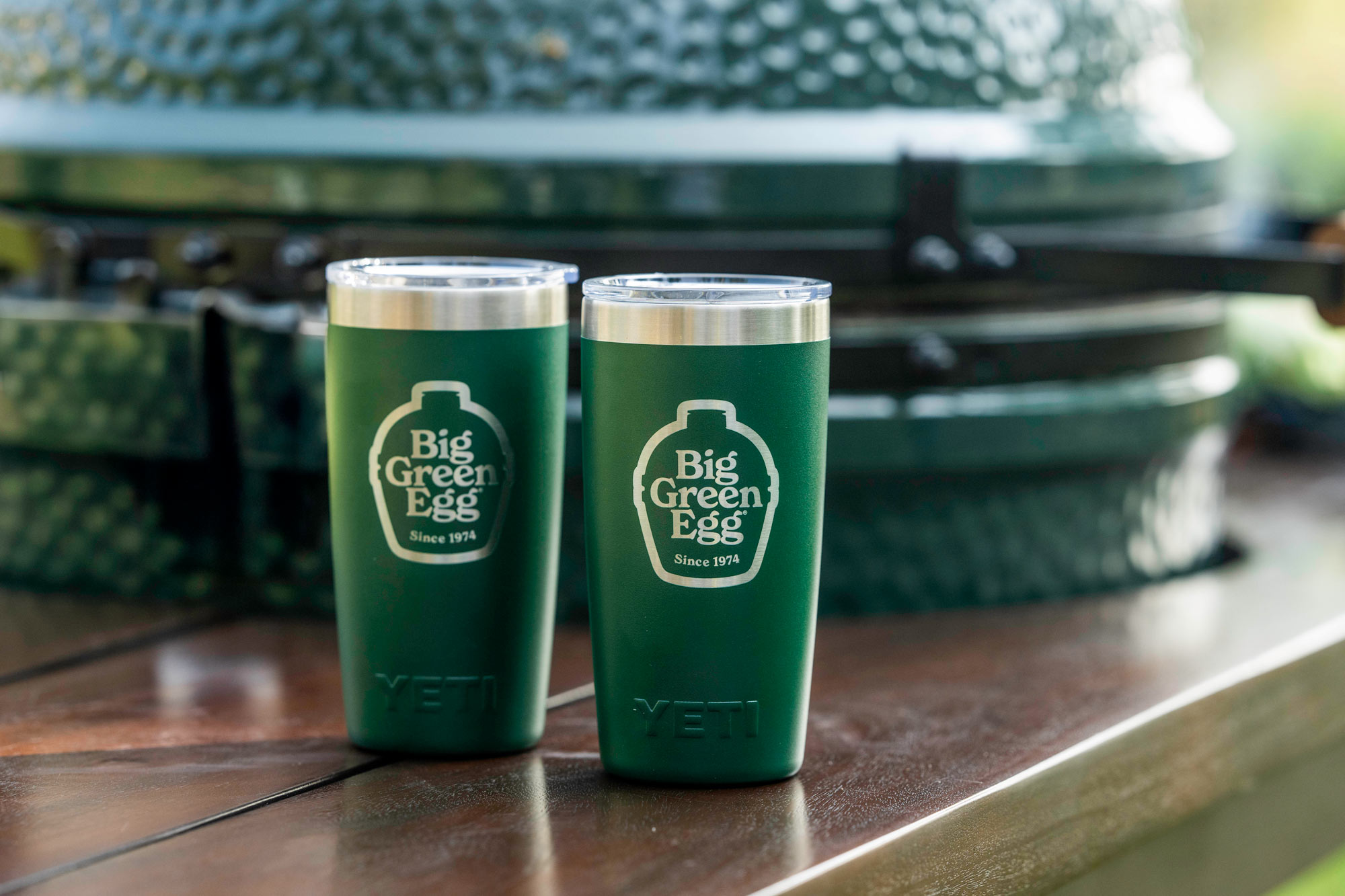 YETI x Big Green Egg Rambler Tumbler Green