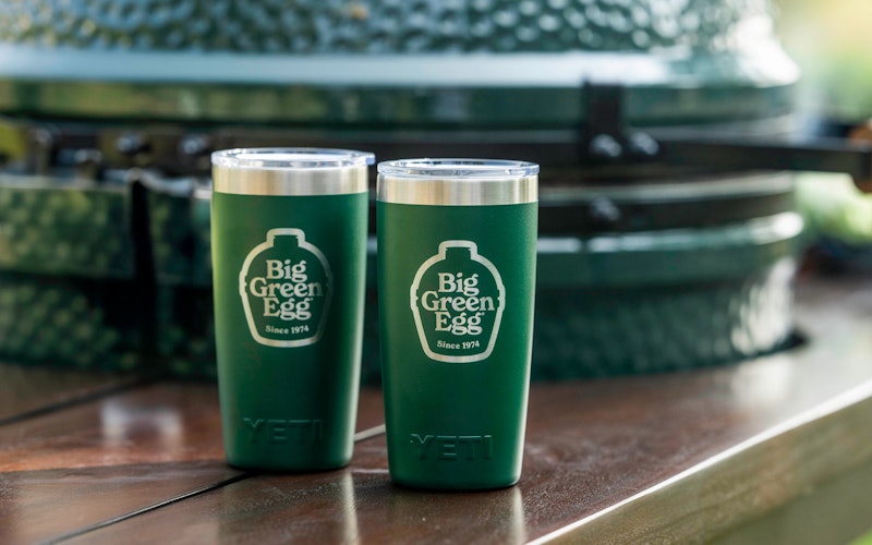 YETI x Big Green Egg Rambler Tumbler Green