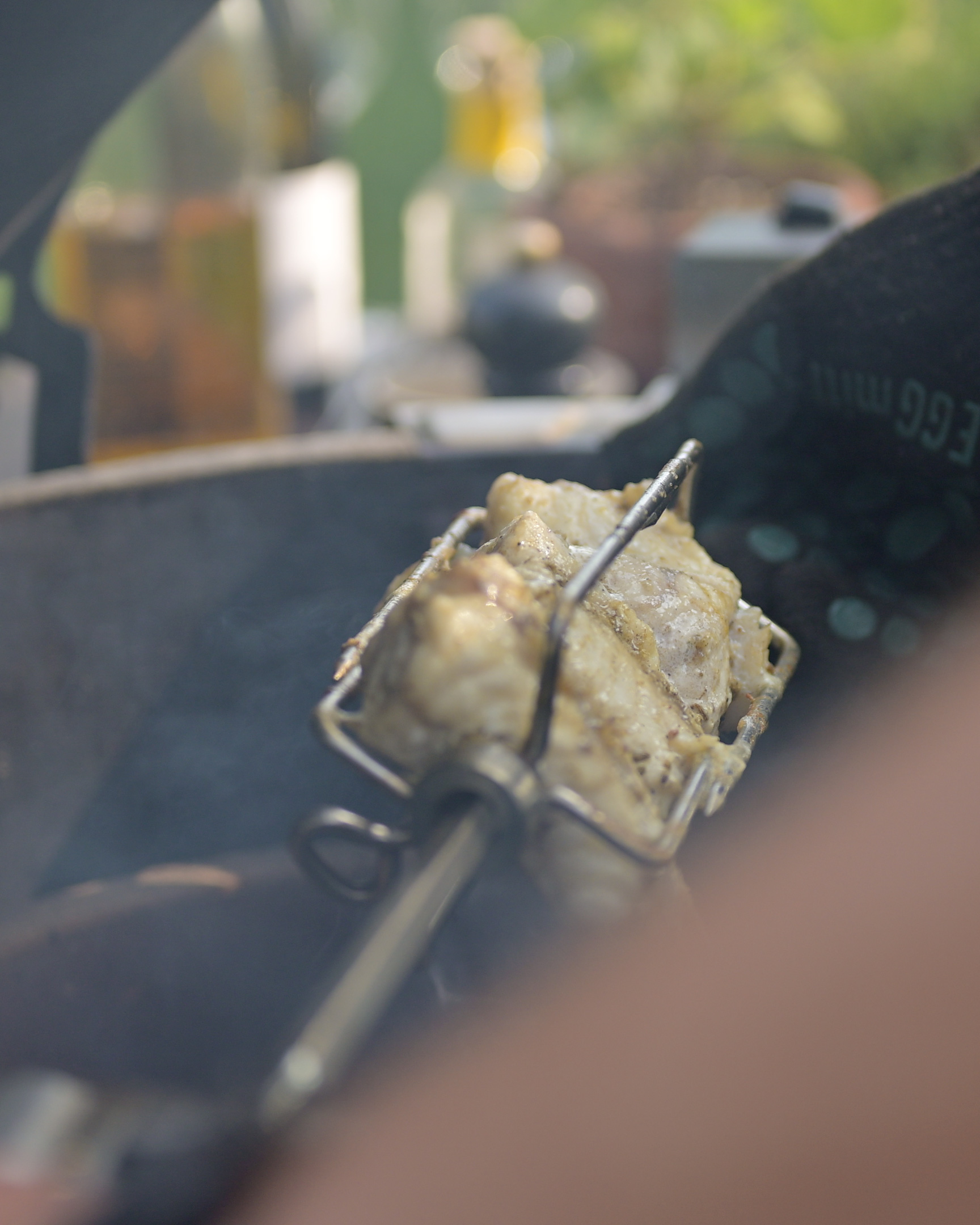 Rotisserie Monkfish & Burnt Cucumber Salad | Rotisserie 2 recipes | Fish | Big Green Egg | The Pig