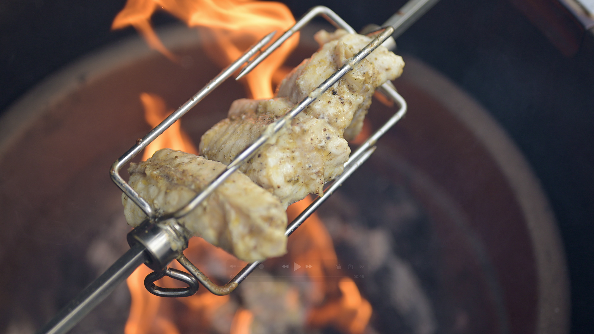 Rotisserie Monkfish & Burnt Cucumber Salad | Rotisserie 2 recipes | Fish | Big Green Egg | The Pig