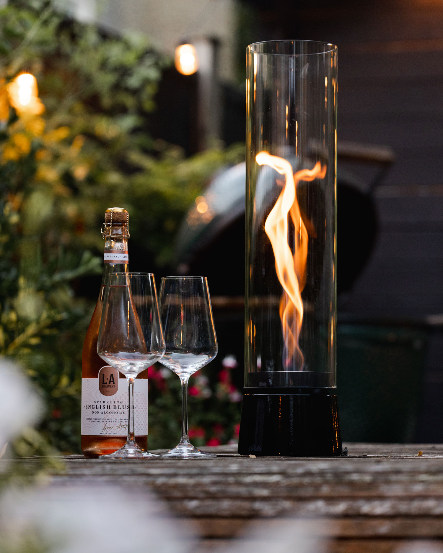 Hofat SPIN air 1200 black lifestyle | Outdoor Living | Big Green Egg