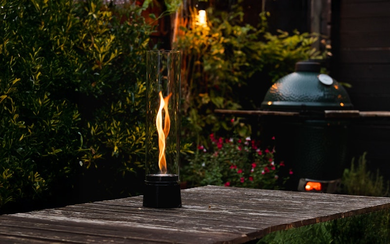 Hofat SPIN air 1200 black lifestyle | Outdoor Living | Big Green Egg