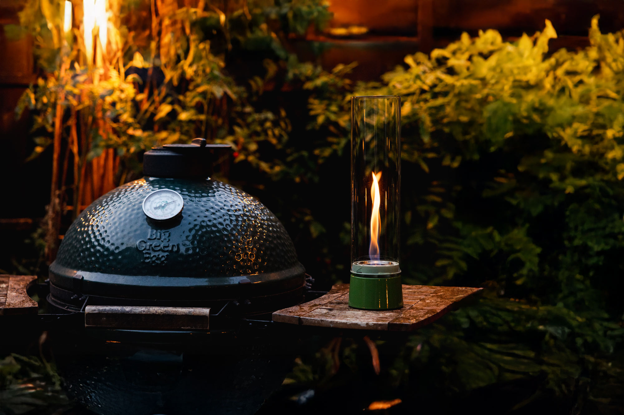 Hofat SPIN air 900 green lifestyle | Outdoor Living | Big Green Egg