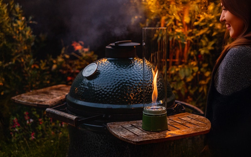 Hofat SPIN air 900 green lifestyle | Outdoor Living | Big Green Egg