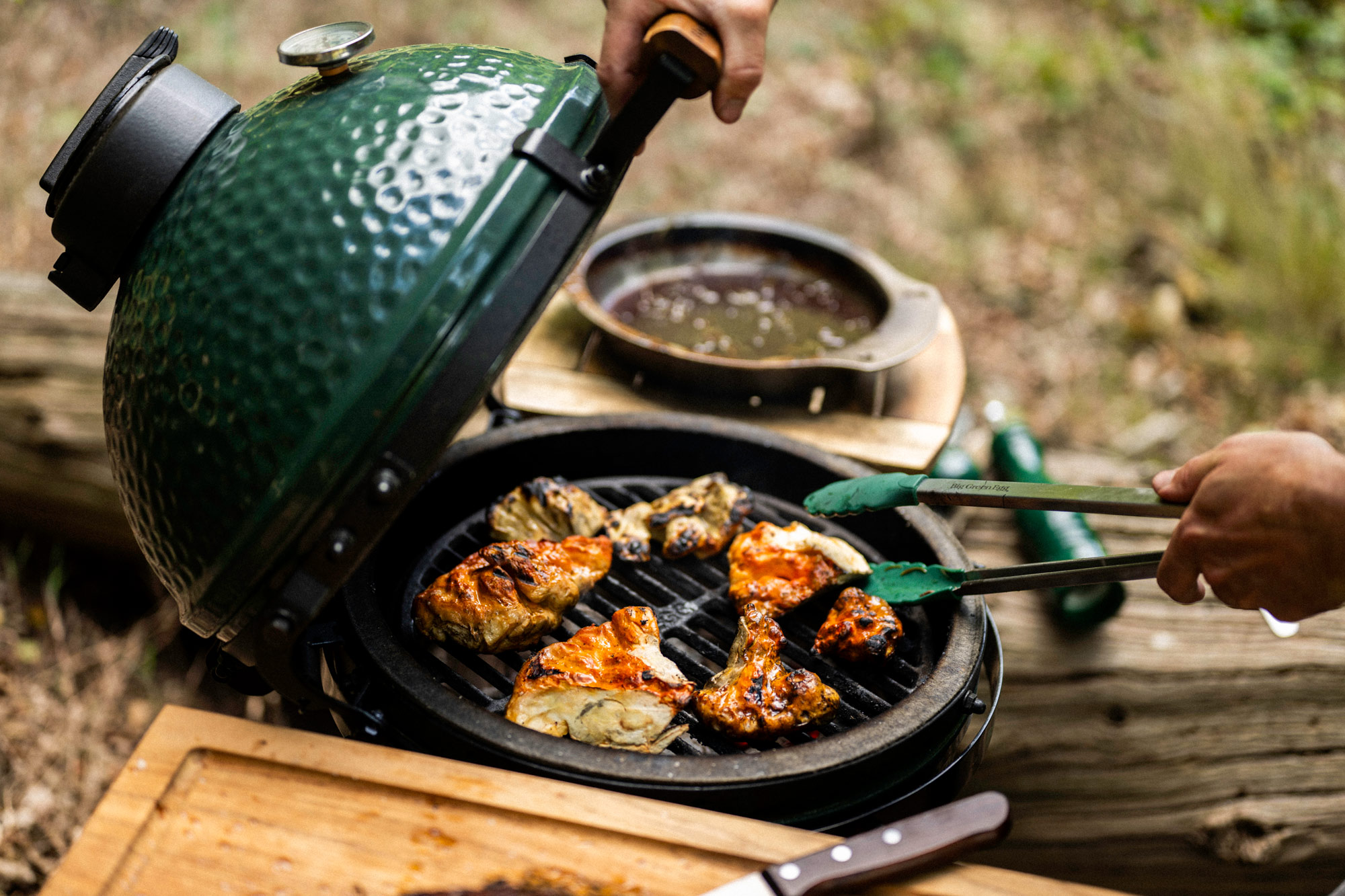 Venison with Damson, Blackberry and Herbs | Cowdray Estate | Tait Miller | Game recipes | Pan cooking | Big Green Egg