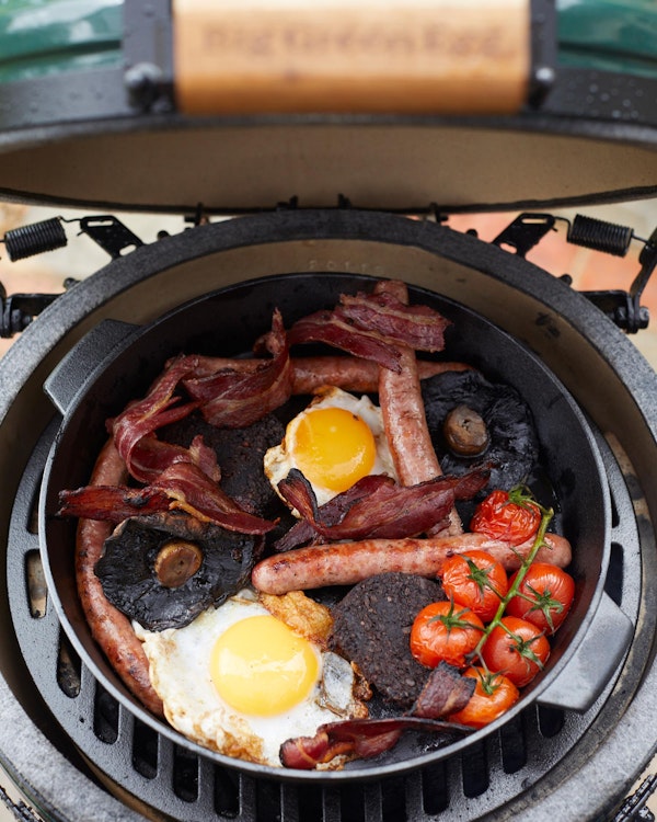 Skillet | Pan cooking | Big Green Egg