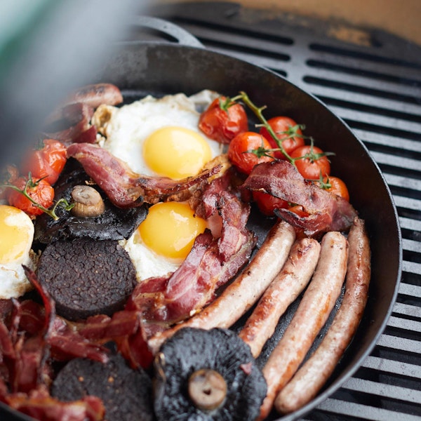 Skillet | Pan cooking | Big Green Egg