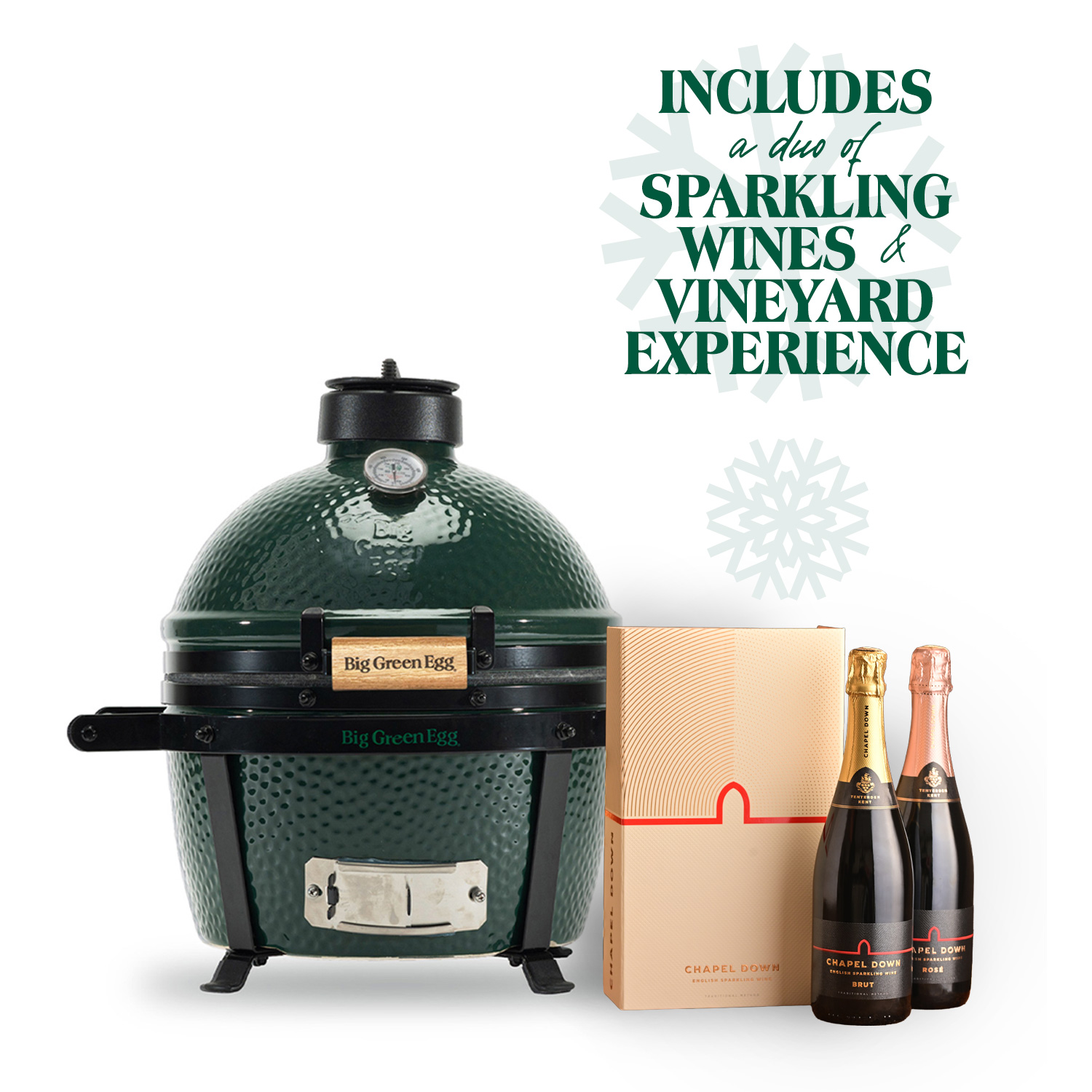 MiniMax Big Green Egg + ConvEGGtor