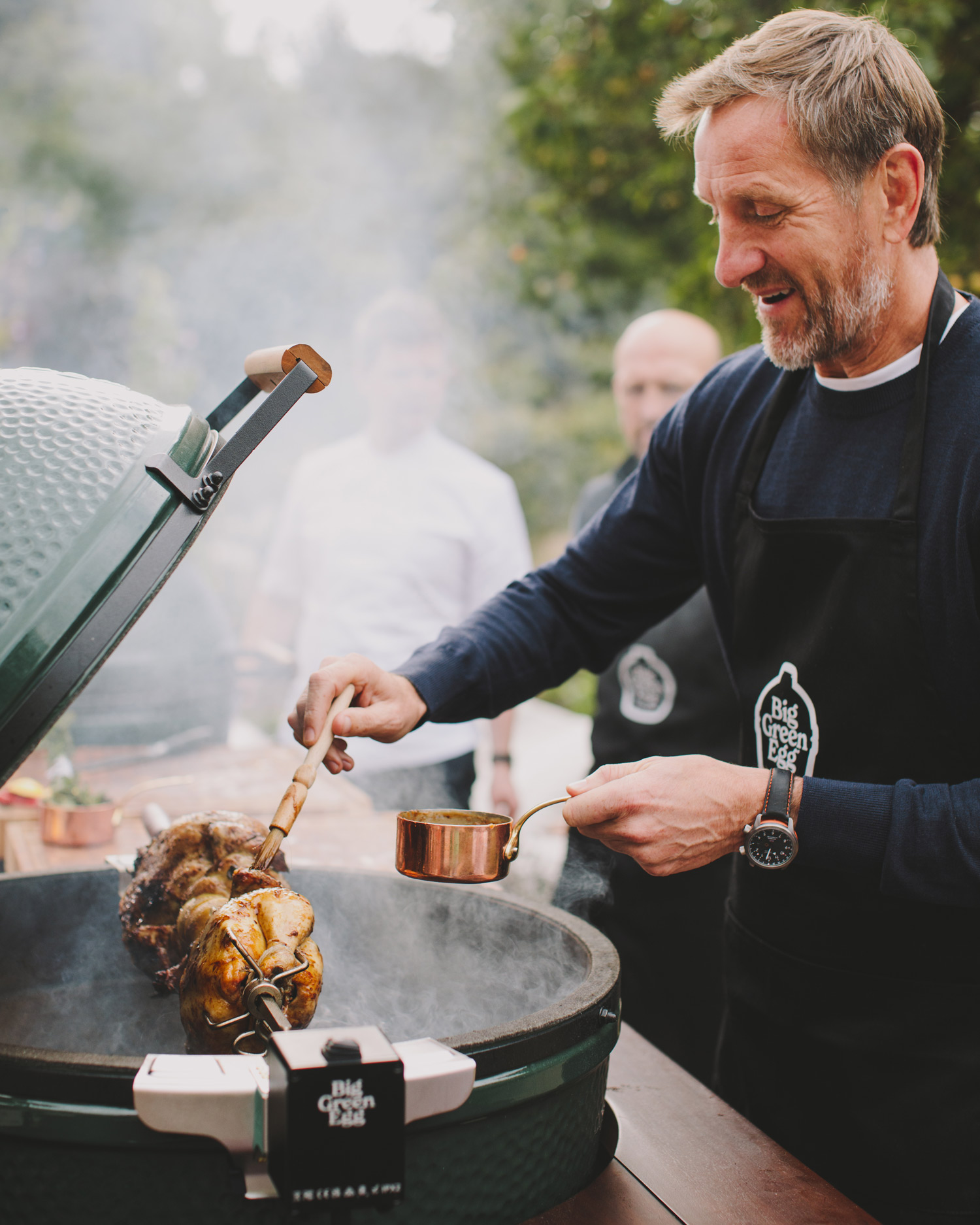 How to EGG: Cook off with Matt Dawson and Will Greenwood | The Chicken Challenge | Big Green Egg