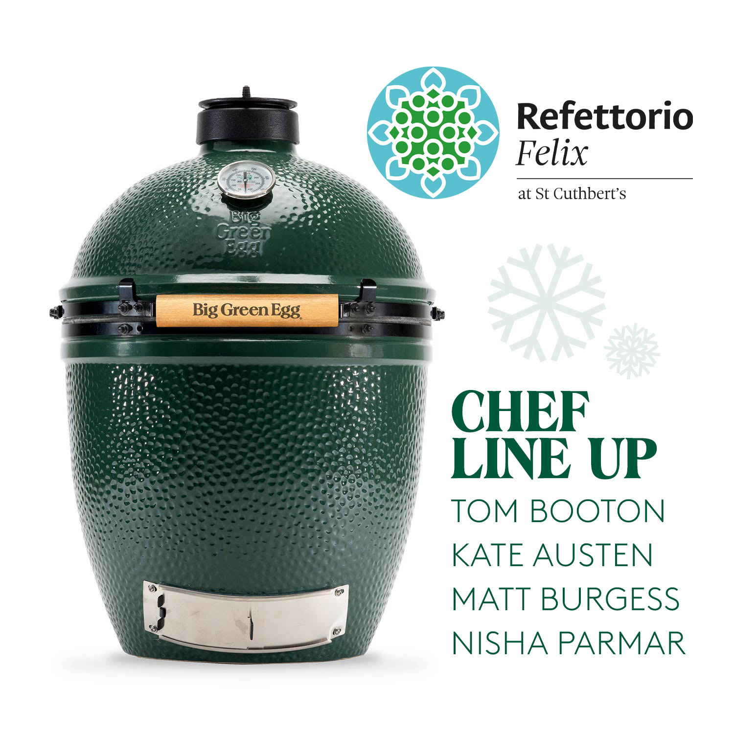 CHRISTMAS FEAST AT REFETTORIO FELIX  | Events | Christmas | Big Green Egg