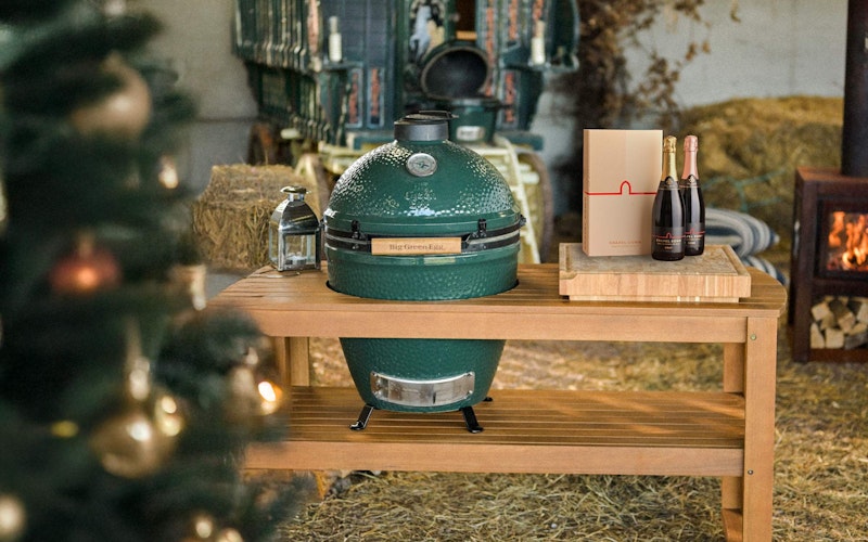 Large Big Green Egg | Eucalytpus Table | Christmas | Big Green Egg