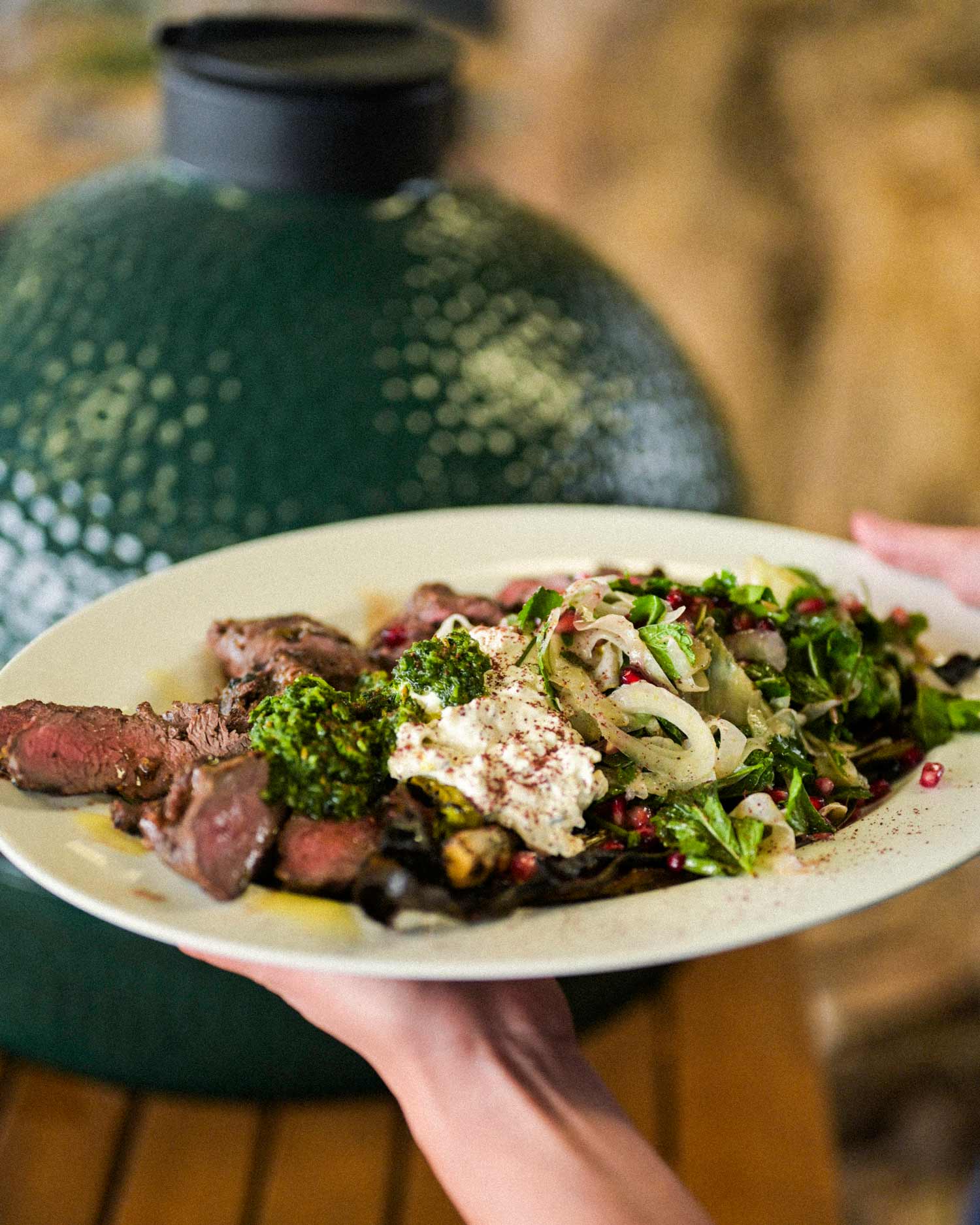 Tart London and Christmas on the EGG | Food adventures| Christmas | Big Green Egg